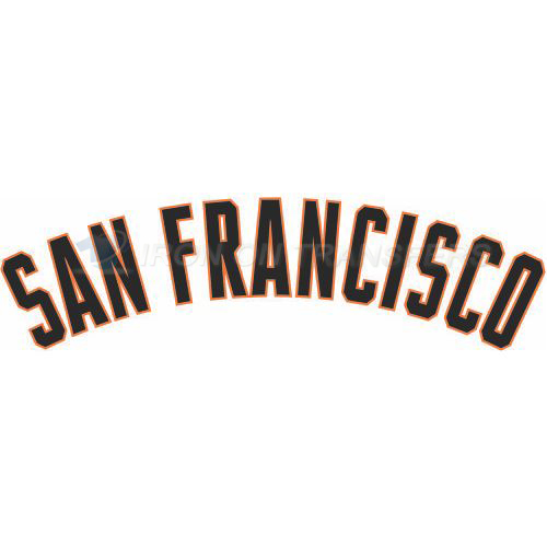 San Francisco Giants Iron-on Stickers (Heat Transfers)NO.1904